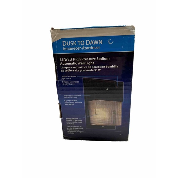 Cooper Lighting All-Pro Dusk to Dawn  LED  Wall Pack Light Fixture Hardwired New - Picture 5 of 5